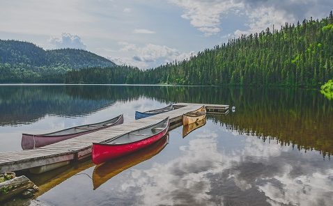Canoa rabaska Circuito a Canadá