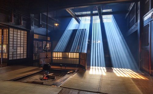 Casa Samurai circuito a Japón