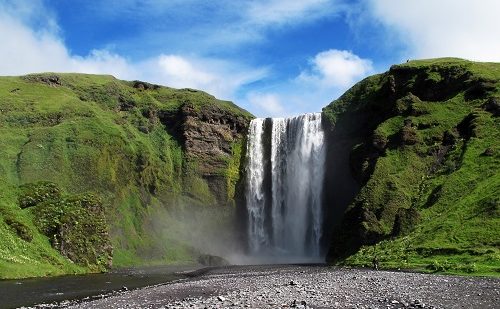 Cascada Skogafoss