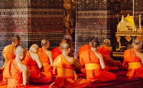Monjes Tailandia Monjes Tailandia