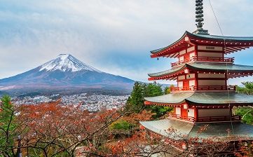 Monte Fuji circuito a Japón