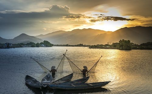 Pesca en red viaje a medida vietnam