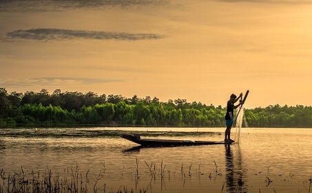 Pescadores Laos