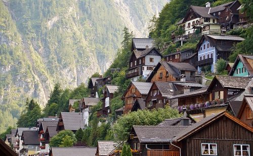 Pueblo de Hallstatt