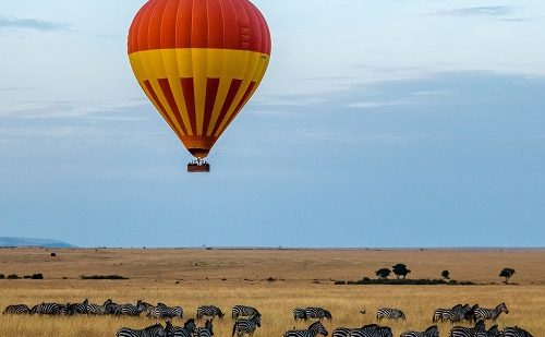 Safari en globo en Mara viaje a Kenia y Zanzibar