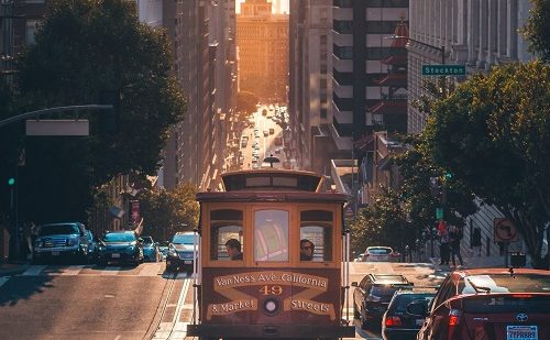 Tranvia San Francisco circuito a la Costa Oeste de Estados Unidos