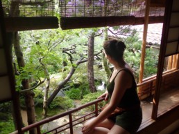 Viaje a Japon Ryokan jardines