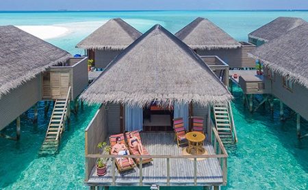 Villa en el agua Maldivas