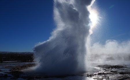 Geysir Viaje a Islandia en invierno